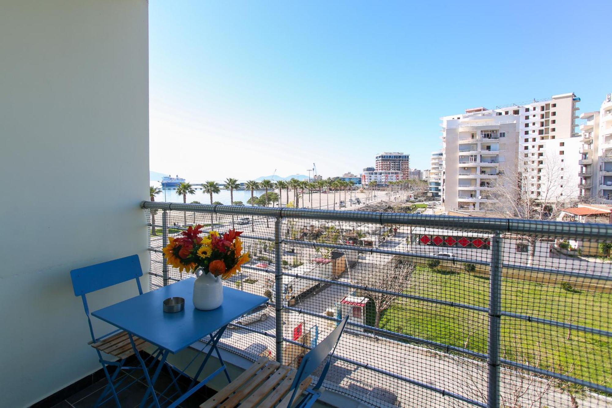 Seascape Apartments Vlorë Exterior foto