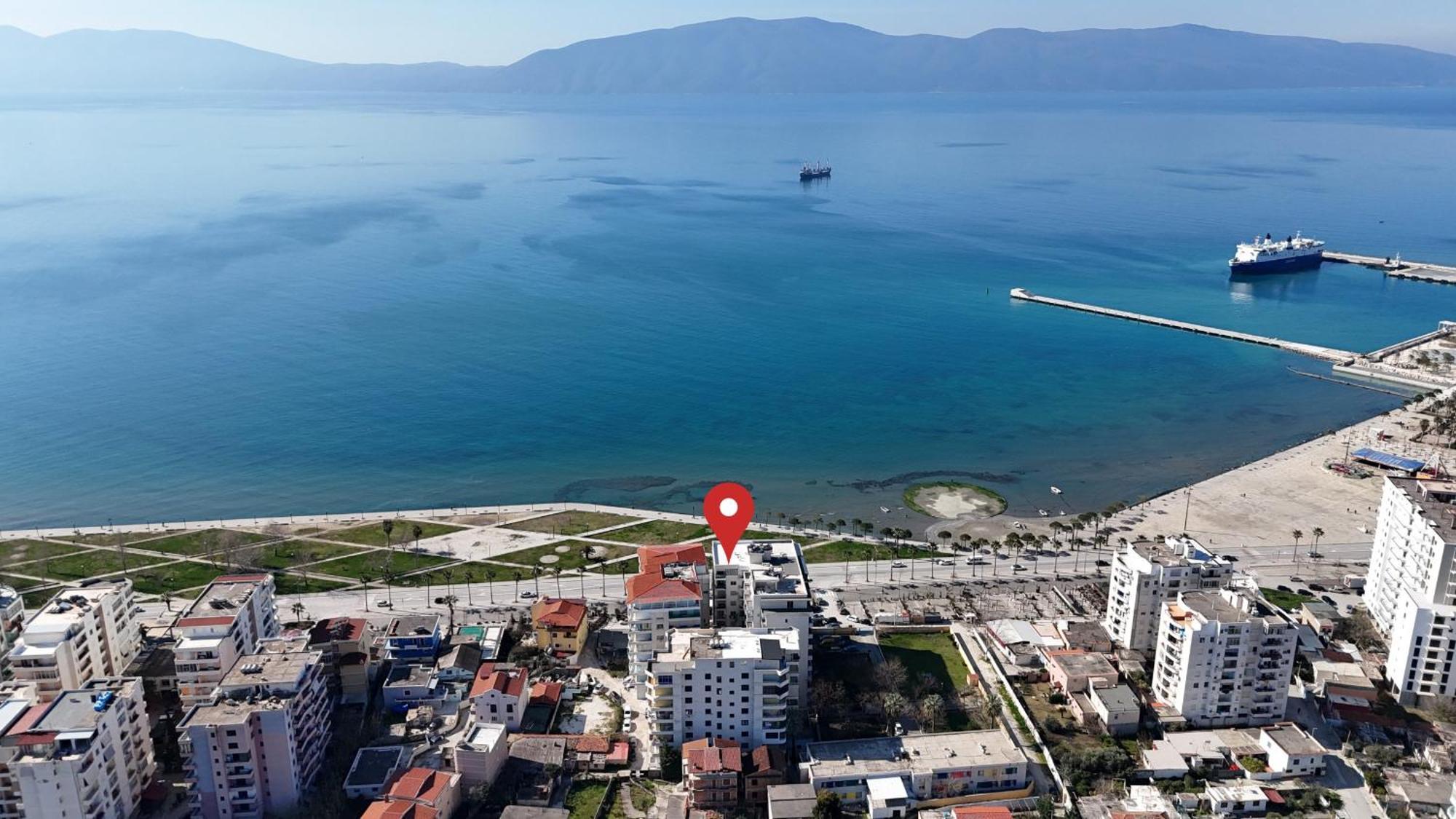 Seascape Apartments Vlorë Exterior foto